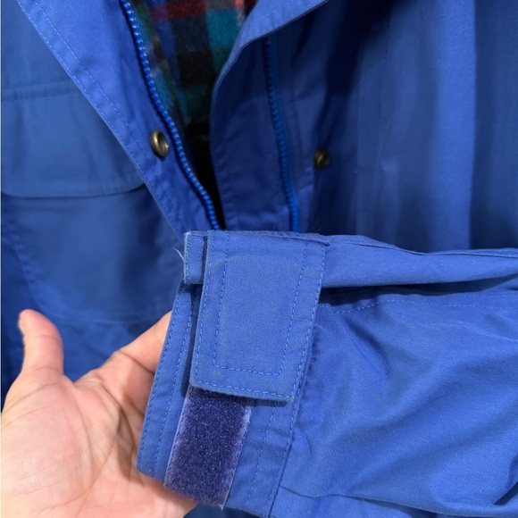 VTG Eddie Bauer Women's Plaid Lined Jacket Heavy Windbreaker Heritage Fisherman - Picture 9 of 9